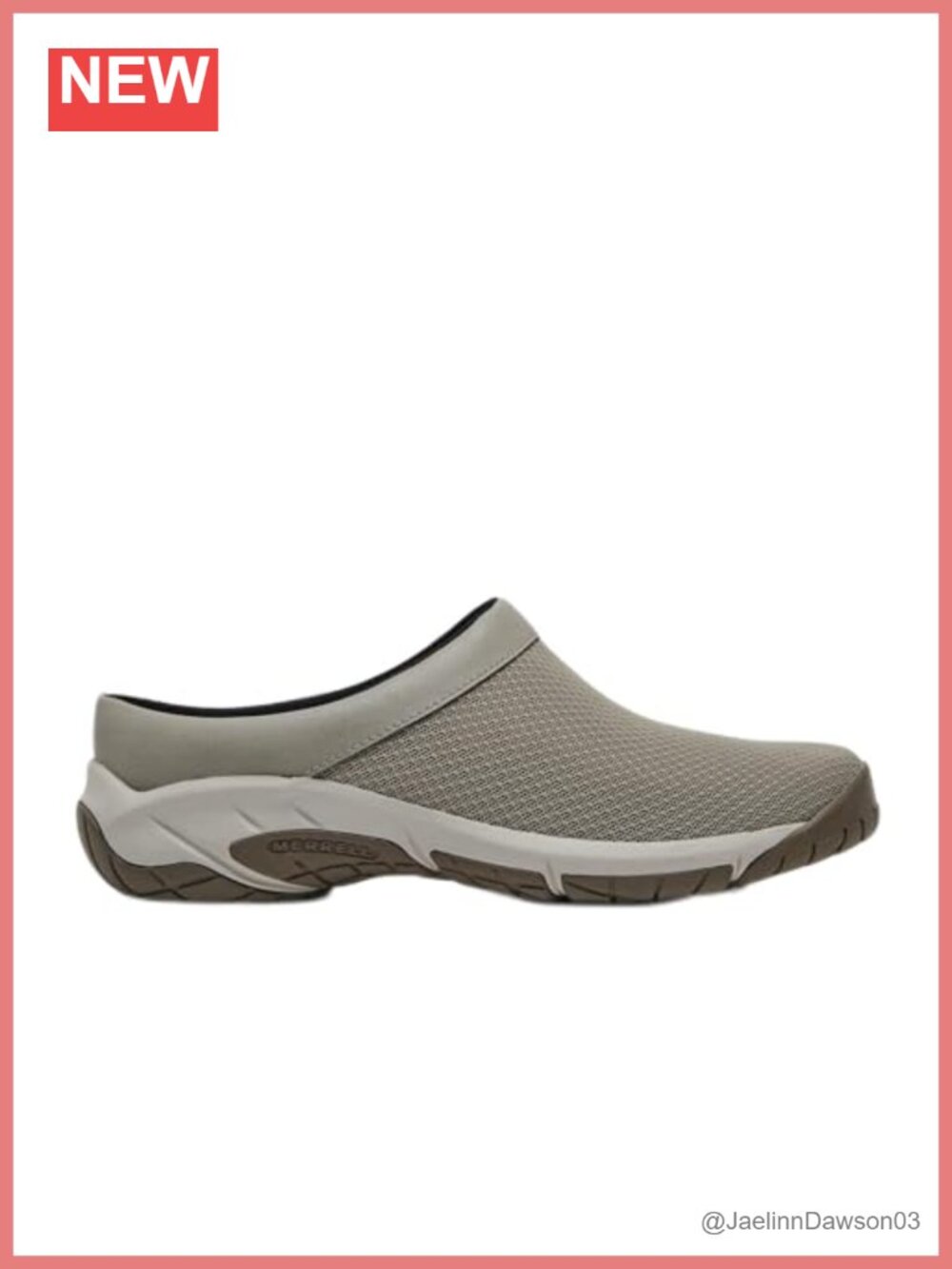 Merrell Encore Breeze 4 Women's Breathable Mesh Leather Lace-Up Clogs